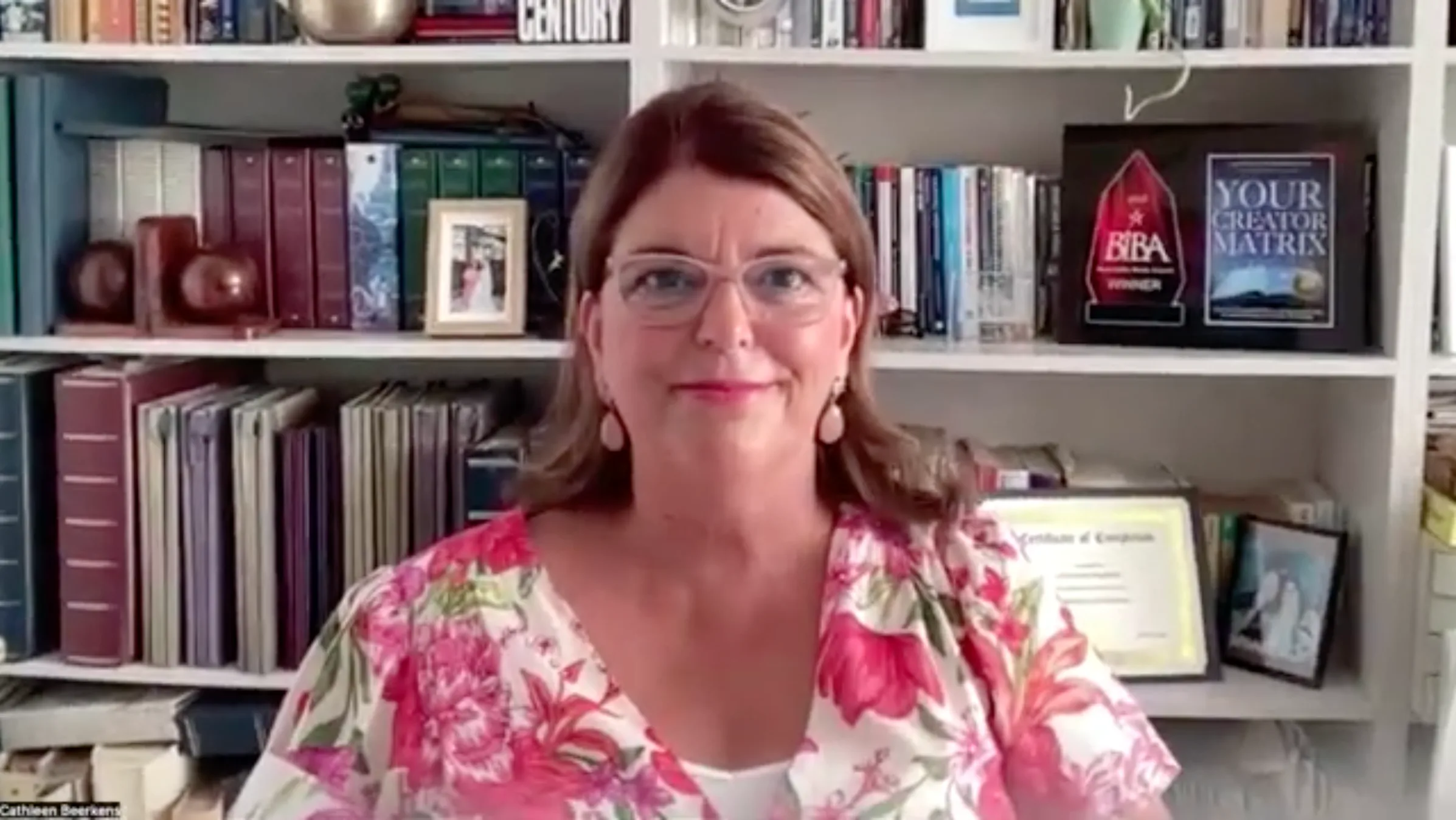 Cathleen Beerkens video message cover